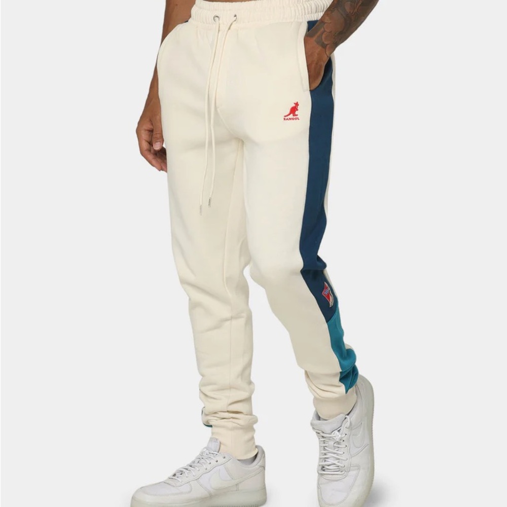 Kangol Retro Joggers Beige Brand New without tag